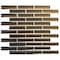 Andova Tiles Vega 1" x 4" Beveled Glass Mosaic Tile ANDVEG169 - alternate 1